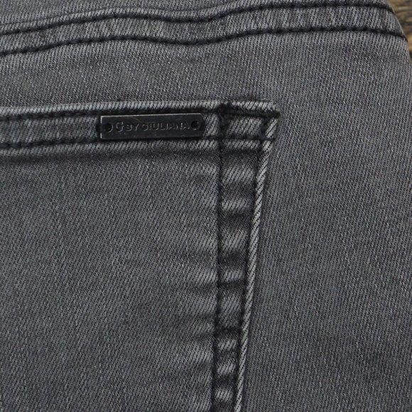 NWT G BY GIULIANA Womens Lycra Inside Slit Boot-Cut Jean 10 Valley Gray Wash - Picture 5 of 8